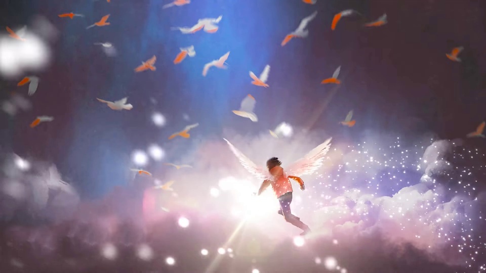 Illustration - Flying Angel