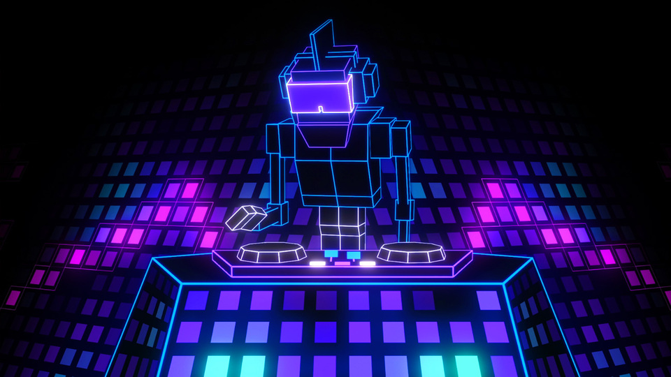 Robot DJing~ [Cool Colorful Edition]