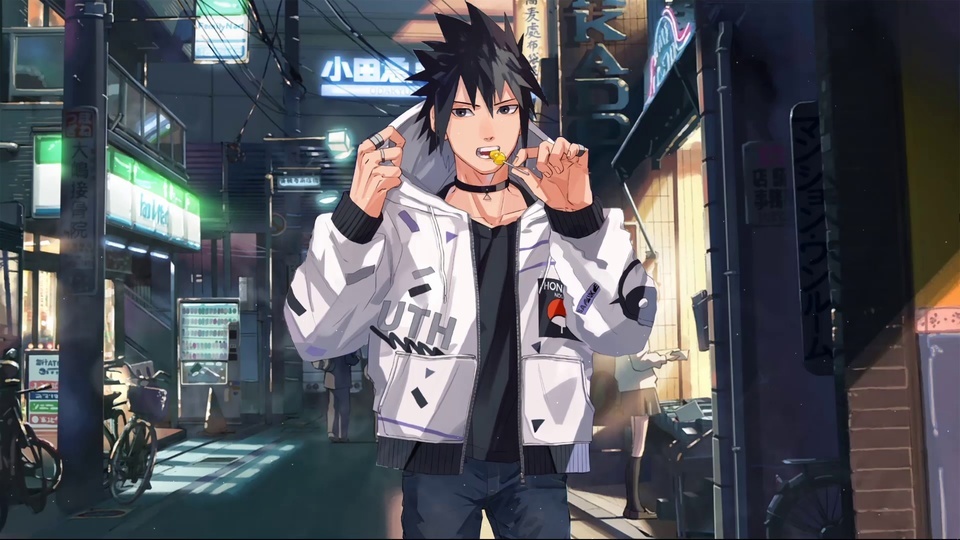 Casual Sasuke