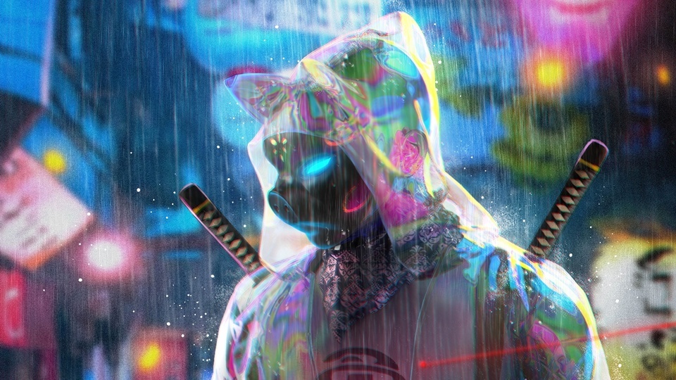 Ninja in the Rain