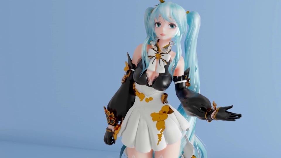 MMD 初音