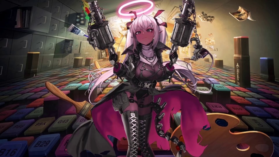 Two Gun Demon Girl